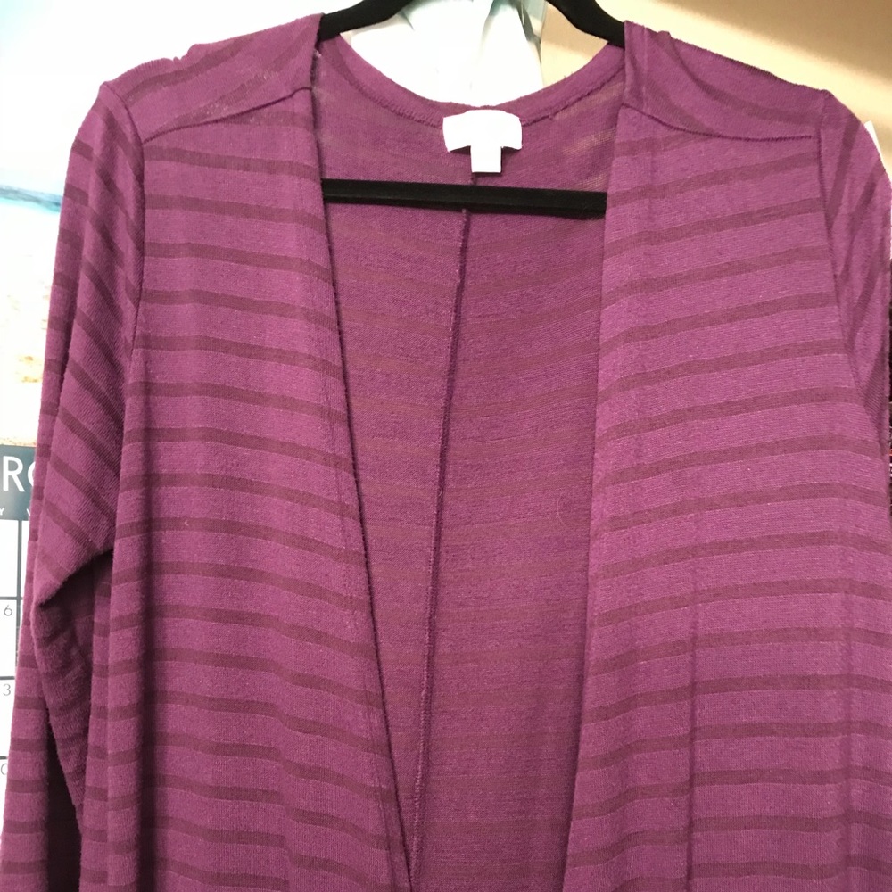 LulaRoe Sarah Purple Medium